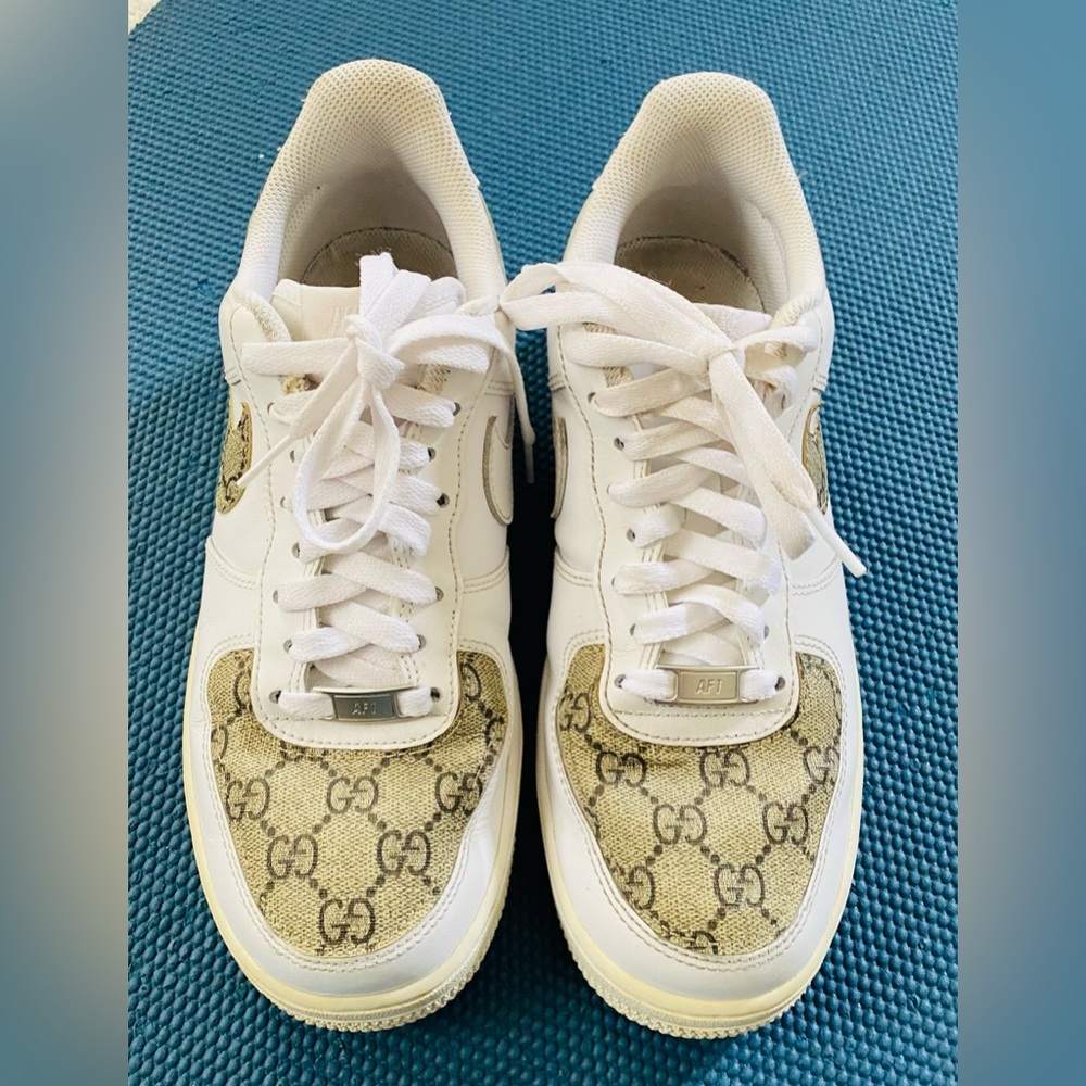 Custom Gucci Nike Air Force Ones